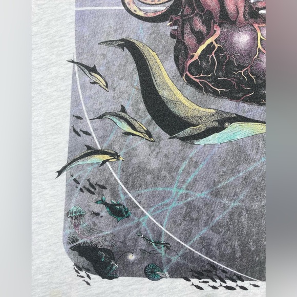 Curbside Ocean Life Golden Ratio Shirt Size Medium - Picture 4 of 10